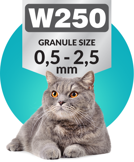 W250-Granule-Size W250-Granule-Size